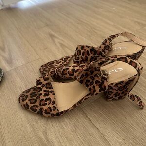 Leopard Print Women's Sandals